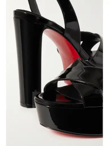 Christian Louboutin Supramariza 130 Patent-leather Platform Sandals | Thumbnail 4 Christian Louboutin Supramariza 130 Patent-leather Platform Sandals | Thumbnail 4