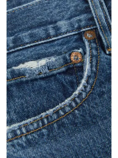 AGOLDE Parker Long Clean Organic Denim Shorts | Thumbnail 4 AGOLDE Parker Long Clean Organic Denim Shorts | Thumbnail 4