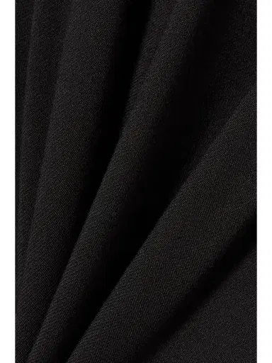 Alaïa Belted Pleated Leather-trimmed Wool-blend Tapered Pants | Thumbnail 4 Alaïa Belted Pleated Leather-trimmed Wool-blend Tapered Pants | Thumbnail 4