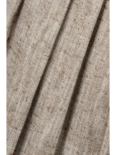 Loro Piana Asael Pleated Silk, Hemp And Cotton-blend Tweed Tapered Pants | Thumbnail 4 Loro Piana Asael Pleated Silk, Hemp And Cotton-blend Tweed Tapered Pants | Thumbnail 4