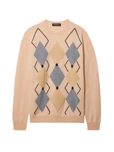 Loro Piana Lower Hutt Argyle Intarsia-knit Cashmere Sweater | Thumbnail 1 Loro Piana Lower Hutt Argyle Intarsia-knit Cashmere Sweater | Thumbnail 1
