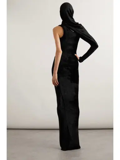 Alaïa Convertible Chenille Gown | Thumbnail 4 Alaïa Convertible Chenille Gown | Thumbnail 4
