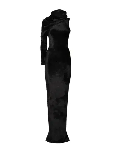 Alaïa Convertible Chenille Gown | Thumbnail 1 Alaïa Convertible Chenille Gown | Thumbnail 1