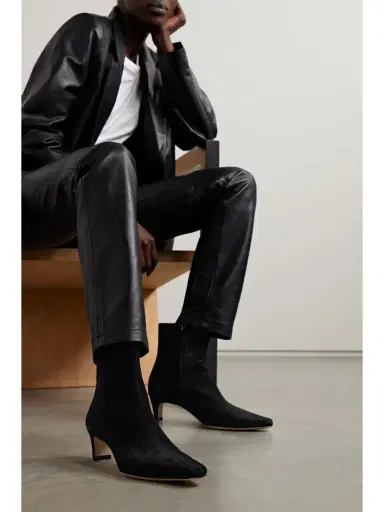 Staud Wally Suede Ankle Boots | Thumbnail 2 Staud Wally Suede Ankle Boots | Thumbnail 2