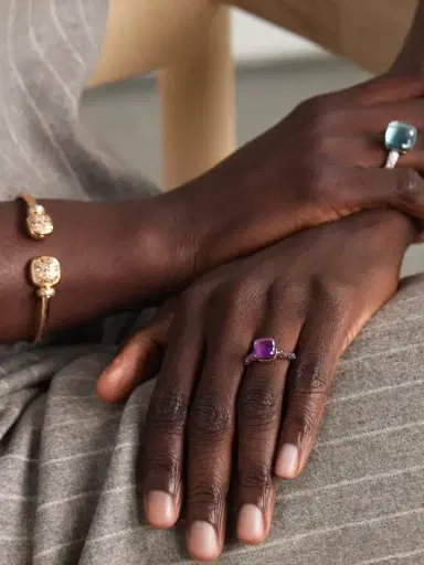 Pomellato Nudo Classic Rhodium-plated 18-karat Rose And White Gold Multi-stone Ring | Thumbnail 5 Pomellato Nudo Classic Rhodium-plated 18-karat Rose And White Gold Multi-stone Ring | Thumbnail 5
