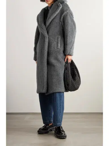 Max Mara Teddy Bear Icon Oversized Wool, Alpaca And Silk-blend Coat | Thumbnail 3 Max Mara Teddy Bear Icon Oversized Wool, Alpaca And Silk-blend Coat | Thumbnail 3