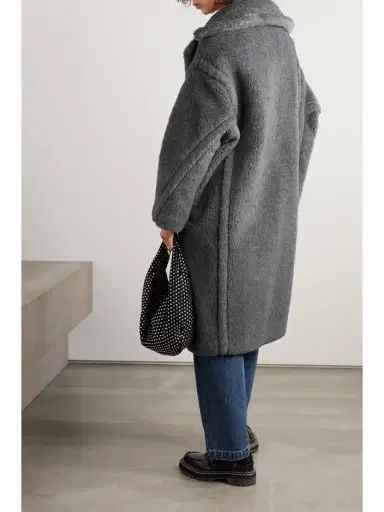 Max Mara Teddy Bear Icon Oversized Wool, Alpaca And Silk-blend Coat | Thumbnail 4 Max Mara Teddy Bear Icon Oversized Wool, Alpaca And Silk-blend Coat | Thumbnail 4