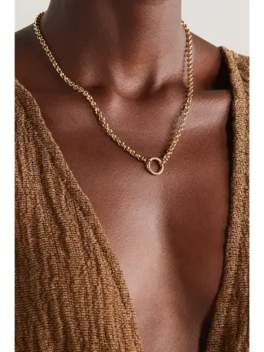 Marlo Laz 4.0 Rolo 14-karat Gold Necklace | Thumbnail 2 Marlo Laz 4.0 Rolo 14-karat Gold Necklace | Thumbnail 2
