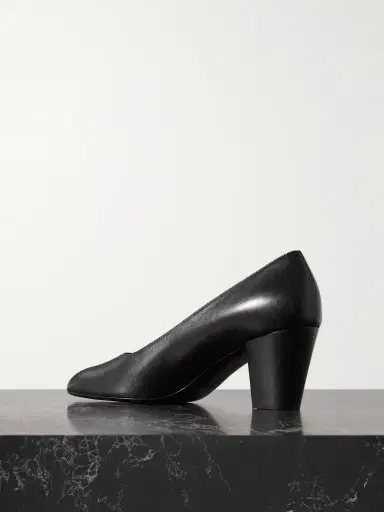 The Row Luisa Leather Pumps | Thumbnail 3 The Row Luisa Leather Pumps | Thumbnail 3