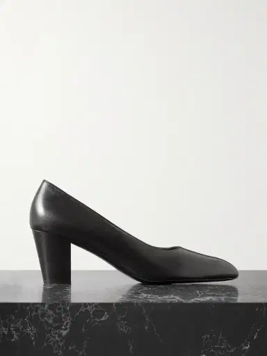 The Row Luisa Leather Pumps | Thumbnail 1 The Row Luisa Leather Pumps | Thumbnail 1