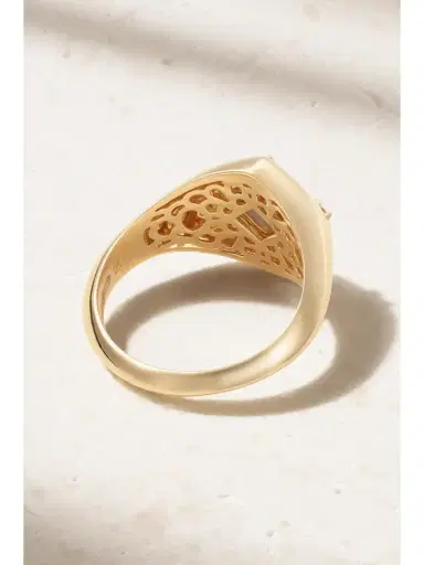 Suzanne Kalan 18-karat Gold, Sapphire And Diamond Ring | Thumbnail 3 Suzanne Kalan 18-karat Gold, Sapphire And Diamond Ring | Thumbnail 3