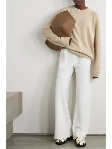 The Row Essentials Sibem Wool And Cashmere-blend Sweater | Thumbnail 2 The Row Essentials Sibem Wool And Cashmere-blend Sweater | Thumbnail 2