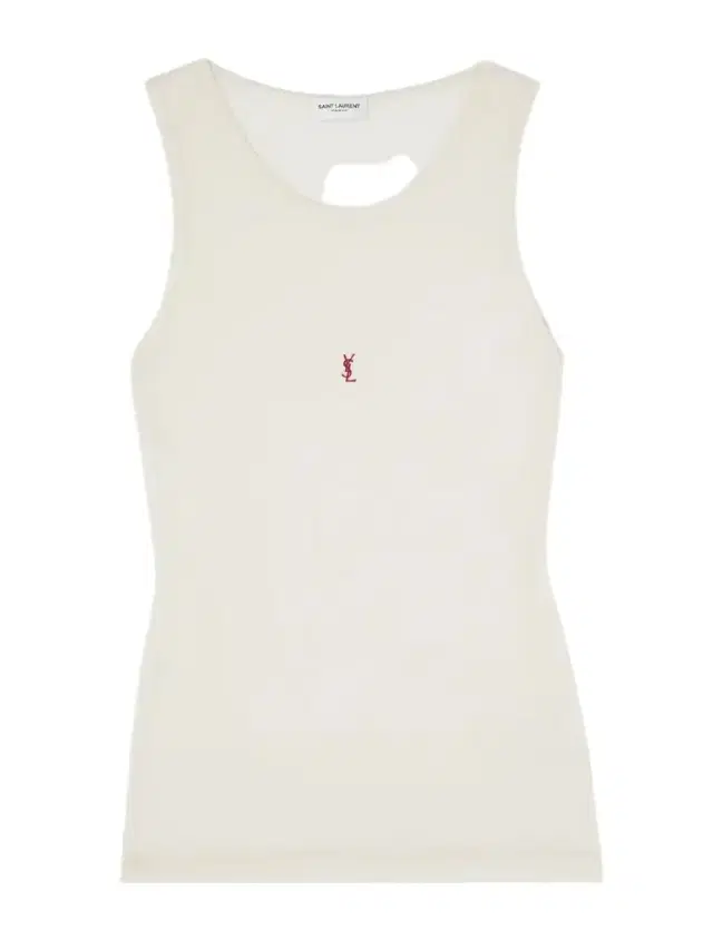 Cassandre Embroidered Ribbed Wool Tank Cassandre Embroidered Ribbed Wool Tank