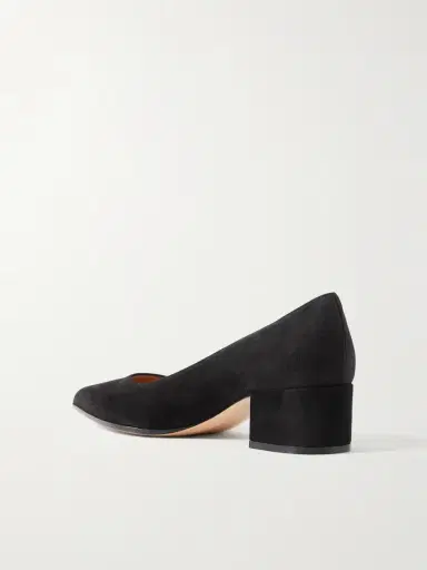 Gianvito Rossi Piper 45 Suede Pumps | Thumbnail 3 Gianvito Rossi Piper 45 Suede Pumps | Thumbnail 3