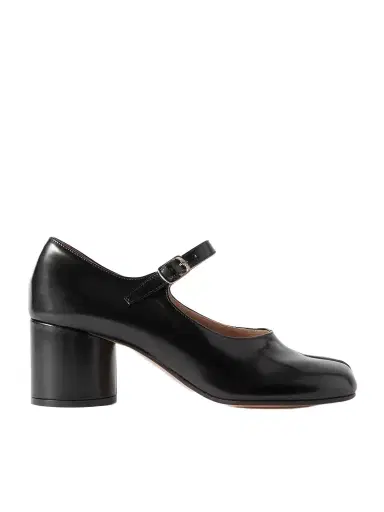 Maison Margiela Tabi Split-toe Glossed-leather Mary Jane Pumps | Thumbnail 1 Maison Margiela Tabi Split-toe Glossed-leather Mary Jane Pumps | Thumbnail 1