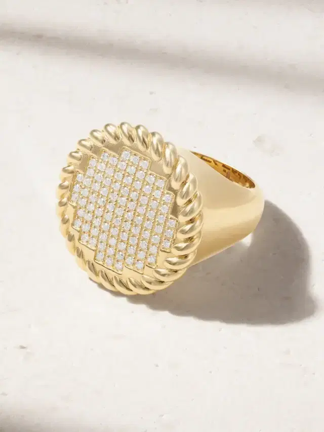14-karat Gold Diamond Ring 14-karat Gold Diamond Ring