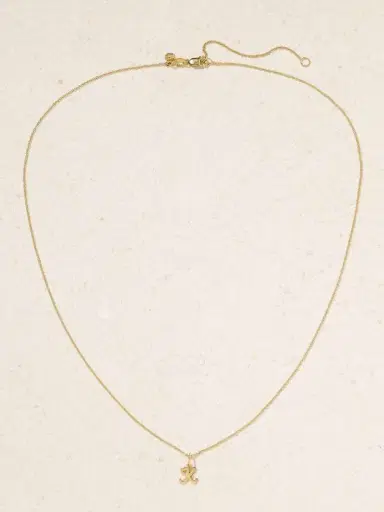 Sydney Evan Pure Initial 14-karat Gold Necklace | Thumbnail 4 Sydney Evan Pure Initial 14-karat Gold Necklace | Thumbnail 4