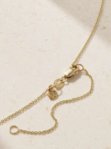 Sydney Evan Initial 14-karat Gold Diamond Necklace | Thumbnail 3 Sydney Evan Initial 14-karat Gold Diamond Necklace | Thumbnail 3