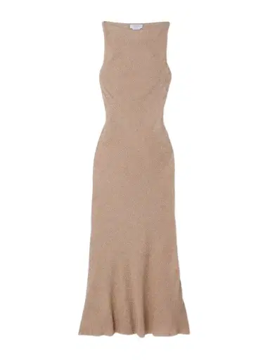 Gabriela Hearst Seren Gathered Silk-blend Bouclé Maxi Dress | Thumbnail 1 Gabriela Hearst Seren Gathered Silk-blend Bouclé Maxi Dress | Thumbnail 1