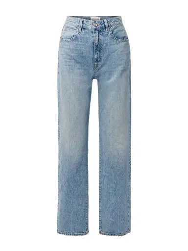 SLVRLAKE + Net Sustain London High-rise Straight-leg Organic Jeans | Thumbnail 1 SLVRLAKE + Net Sustain London High-rise Straight-leg Organic Jeans | Thumbnail 1