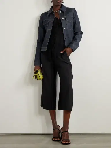 Loewe Anagram Appliquéd Denim Jacket | Thumbnail 2 Loewe Anagram Appliquéd Denim Jacket | Thumbnail 2