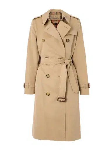 Burberry Kensington Long Organic Cotton-gabardine Trench Coat | Thumbnail 1 Burberry Kensington Long Organic Cotton-gabardine Trench Coat | Thumbnail 1