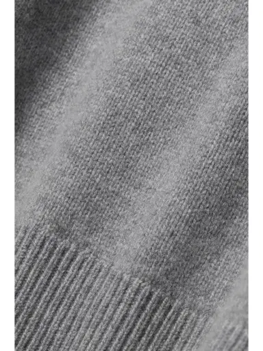 Nili Lotan Poppy Cropped Brushed Cashmere Sweater | Thumbnail 4 Nili Lotan Poppy Cropped Brushed Cashmere Sweater | Thumbnail 4