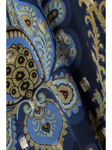 Etro Paisley-print Metallic Fil Coupé Silk-blend Blouse | Thumbnail 4 Etro Paisley-print Metallic Fil Coupé Silk-blend Blouse | Thumbnail 4