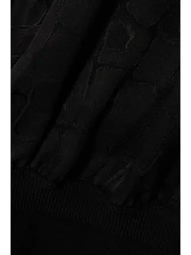 Alaïa Archetypes Hooded Satin-jacquard Bodysuit | Thumbnail 5 Alaïa Archetypes Hooded Satin-jacquard Bodysuit | Thumbnail 5