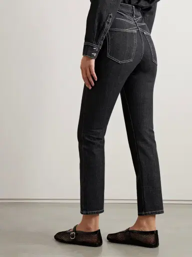 Alaïa Archetypes High-rise Slim-leg Jeans | Thumbnail 3 Alaïa Archetypes High-rise Slim-leg Jeans | Thumbnail 3