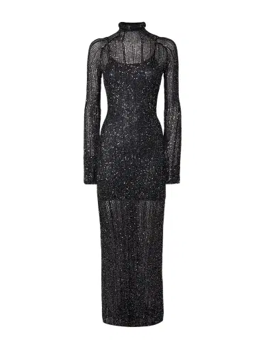 Alaïa Archetypes Sequined Knitted Maxi Dress | Thumbnail 1 Alaïa Archetypes Sequined Knitted Maxi Dress | Thumbnail 1