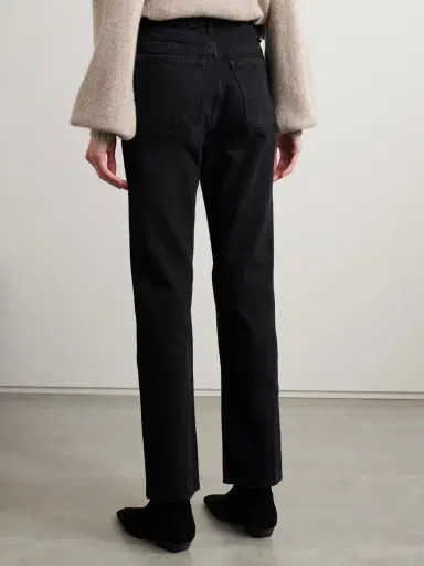 Khaite Abigail Cropped High-rise Straight-leg Jeans | Thumbnail 3 Khaite Abigail Cropped High-rise Straight-leg Jeans | Thumbnail 3