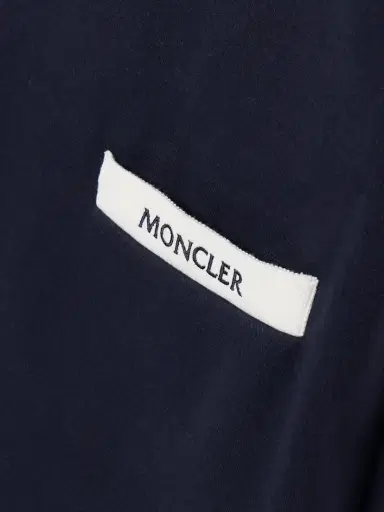 Moncler Cotton-blend Jersey Mini Dress | Thumbnail 4 Moncler Cotton-blend Jersey Mini Dress | Thumbnail 4
