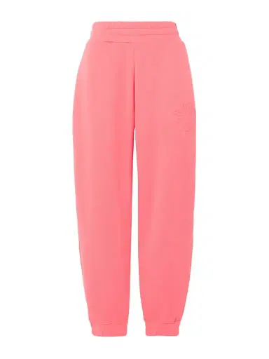Moncler Embossed Cotton-jersey Tapered Track Pants | Thumbnail 1 Moncler Embossed Cotton-jersey Tapered Track Pants | Thumbnail 1