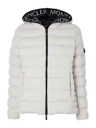 Moncler Appliquéd Webbing-trimmed Quilted Shell Down Jacket | Thumbnail 1 Moncler Appliquéd Webbing-trimmed Quilted Shell Down Jacket | Thumbnail 1