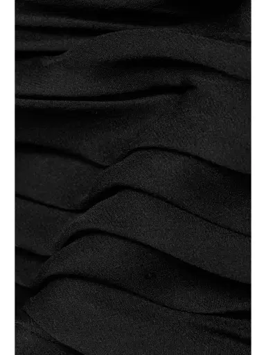 Carolina Herrera Strapless Ruched Silk-crepe Midi Dress | Thumbnail 4 Carolina Herrera Strapless Ruched Silk-crepe Midi Dress | Thumbnail 4