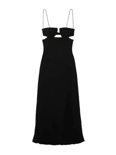 St. Agni + Net Sustain Resort Cutout Twill Maxi Dress - x large | Thumbnail 1 St. Agni + Net Sustain Resort Cutout Twill Maxi Dress - x large | Thumbnail 1