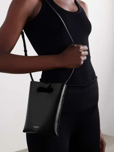 Alaïa Folded Small Leather Tote | Thumbnail 2 Alaïa Folded Small Leather Tote | Thumbnail 2