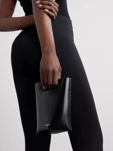 Alaïa Folded Small Leather Tote | Thumbnail 6 Alaïa Folded Small Leather Tote | Thumbnail 6