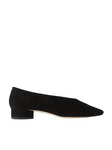 aeyde Delia Suede Ballet Flats | Thumbnail 1 aeyde Delia Suede Ballet Flats | Thumbnail 1