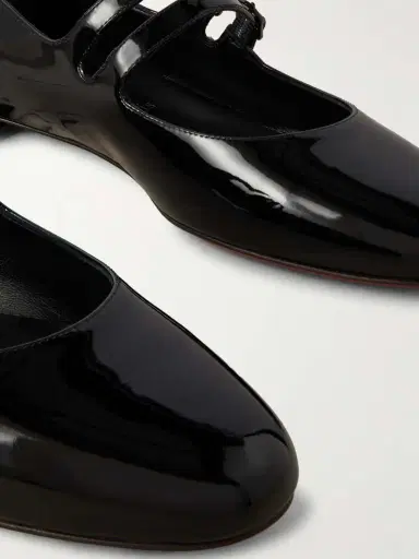 Christian Louboutin Sweet Jane Patent-leather Flats | Thumbnail 4 Christian Louboutin Sweet Jane Patent-leather Flats | Thumbnail 4