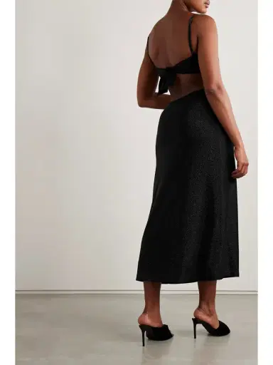 Johanna Ortiz + Net Sustain Sueño Costero Cutout Embellished Metallic Stretch-jersey Midi Dress | Thumbnail 3 Johanna Ortiz + Net Sustain Sueño Costero Cutout Embellished Metallic Stretch-jersey Midi Dress | Thumbnail 3