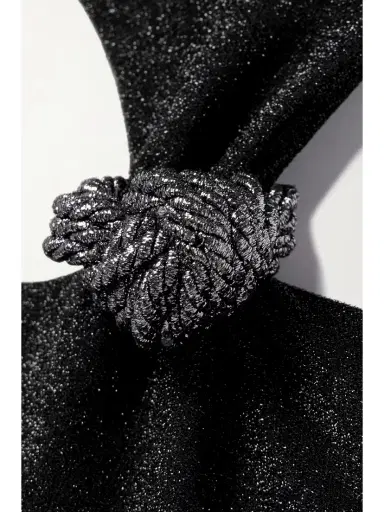 Johanna Ortiz + Net Sustain Sueño Costero Cutout Embellished Metallic Stretch-jersey Midi Dress | Thumbnail 4 Johanna Ortiz + Net Sustain Sueño Costero Cutout Embellished Metallic Stretch-jersey Midi Dress | Thumbnail 4