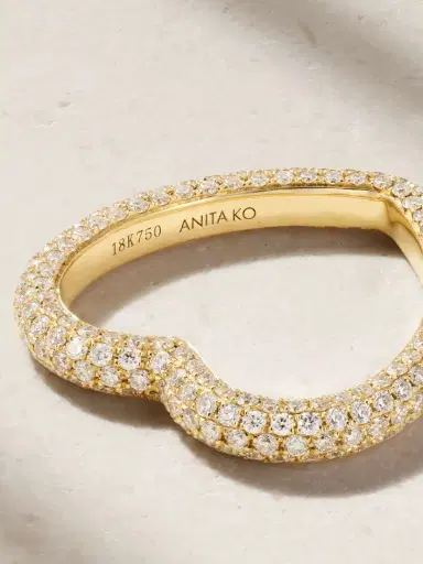 Anita Ko 18-karat Gold Diamond Ring | Thumbnail 3 Anita Ko 18-karat Gold Diamond Ring | Thumbnail 3