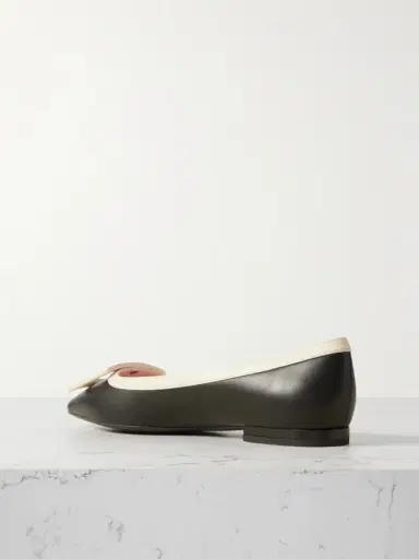 Roger Vivier Gommettine Buckled Patent-leather Ballet Flats | Thumbnail 3 Roger Vivier Gommettine Buckled Patent-leather Ballet Flats | Thumbnail 3