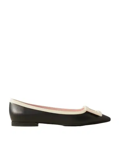 Roger Vivier Gommettine Buckled Patent-leather Ballet Flats | Thumbnail 1 Roger Vivier Gommettine Buckled Patent-leather Ballet Flats | Thumbnail 1