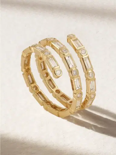 Sydney Evan 14-karat Gold Diamond Ring | Thumbnail 1 Sydney Evan 14-karat Gold Diamond Ring | Thumbnail 1