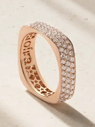 OFIRA 18-karat Rose Gold Diamond Ring | Thumbnail 1 OFIRA 18-karat Rose Gold Diamond Ring | Thumbnail 1