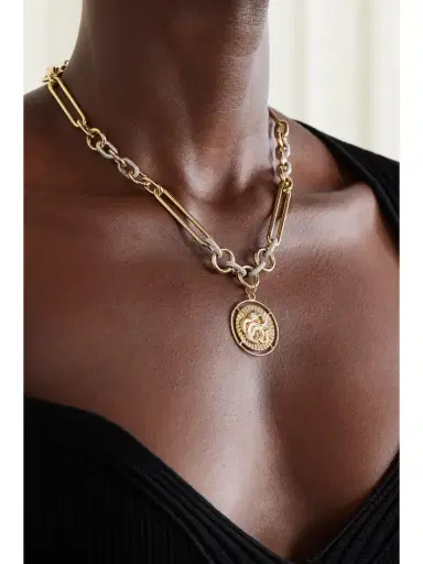 Foundrae Wholeness Convertible 18-karat Yellow And White Gold Diamond Necklace | Thumbnail 2 Foundrae Wholeness Convertible 18-karat Yellow And White Gold Diamond Necklace | Thumbnail 2