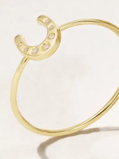 Jennifer Meyer 18-karat Gold Diamond Ring | Thumbnail 4 Jennifer Meyer 18-karat Gold Diamond Ring | Thumbnail 4